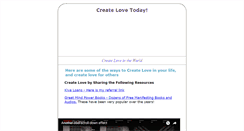 Desktop Screenshot of icreatelove.com