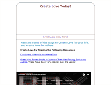 Tablet Screenshot of icreatelove.com